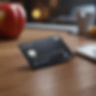 Visual representation of the Apple Card features