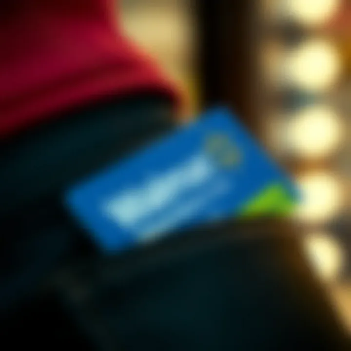 Walmart Money Card in Wallet Walmart Money Card in Wallet