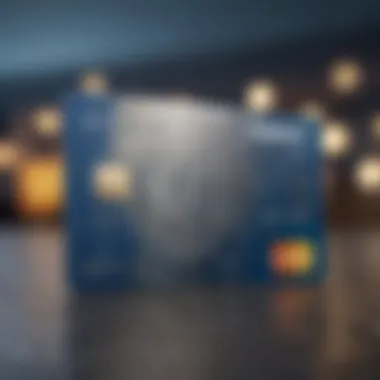 Walmart credit card showcasing its design and branding